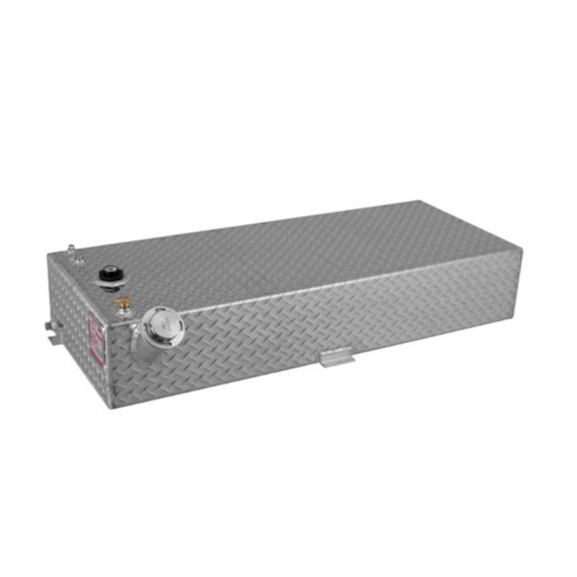RDS Aluminum Auxiliary Fuel Tank, 32-Gallon, Rectangular,  Diamond Plate, Model# 71804
